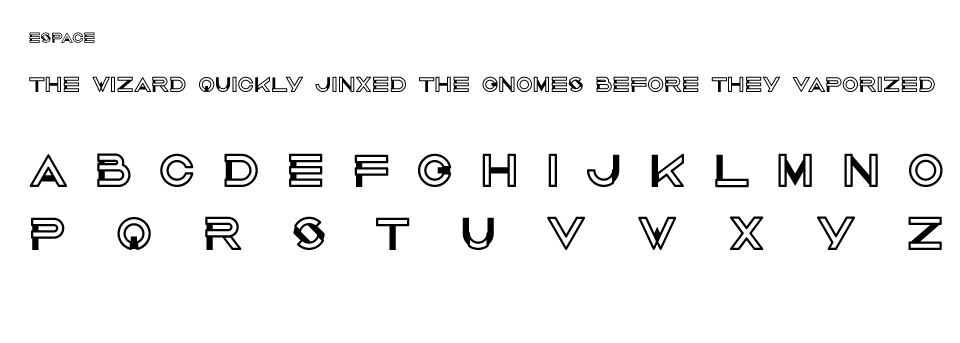 Cédric Fenet - Agencements - typographie